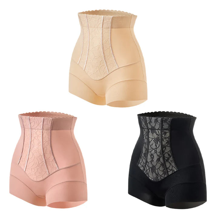 High-waisted shaping body pants
