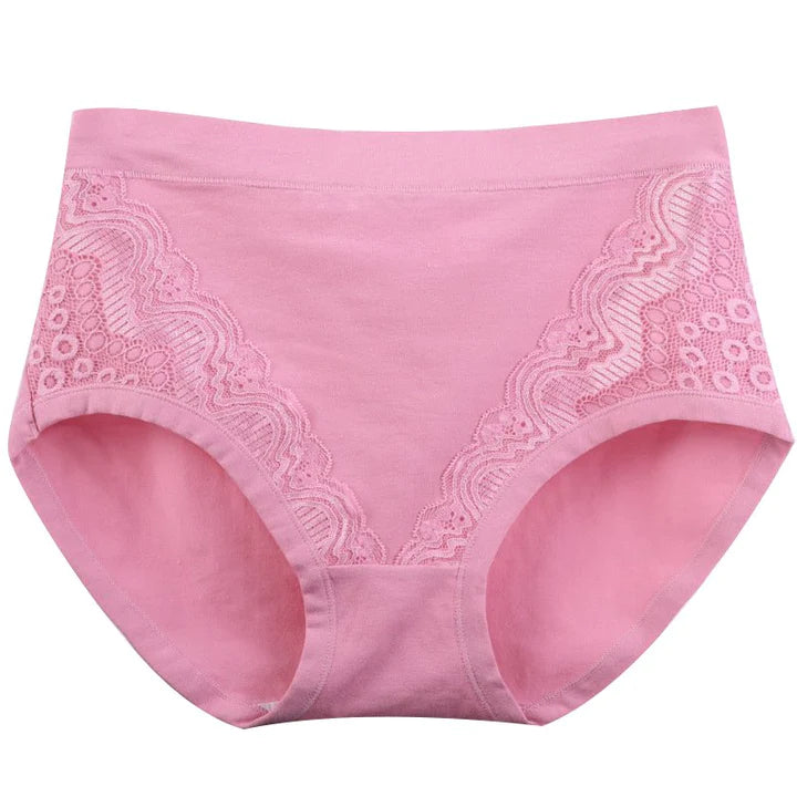 2025 Plus Size High Waist Leak Proof Cotton Panties🌸
