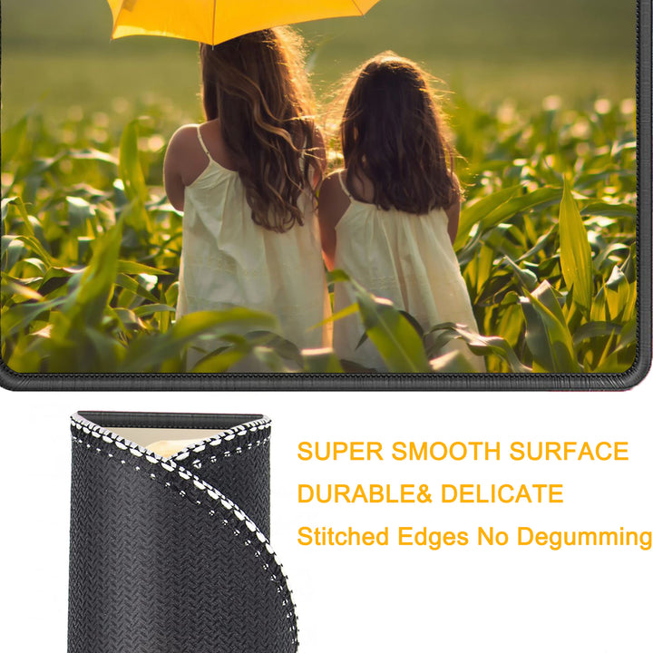 P125 Mouse Pad with Stitched Edge