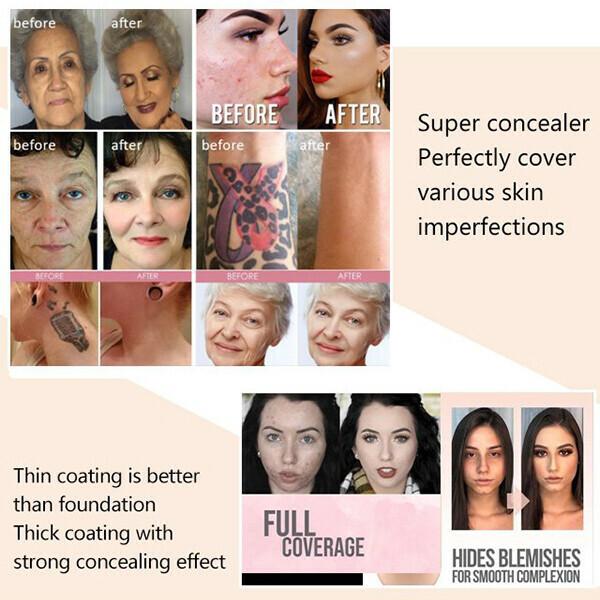 Buy 1 Get 1 Free - 2024 Popular Waterproof Concealer Foundation