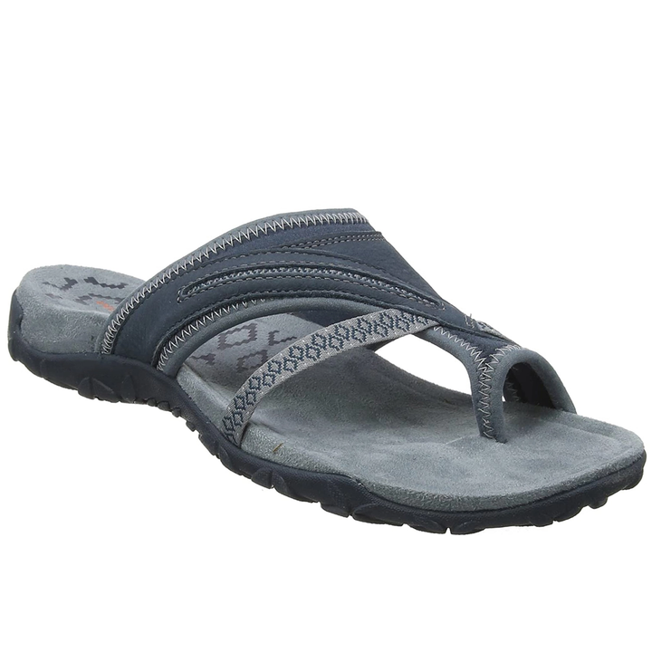 Breathable Mesh And Leather Sandals