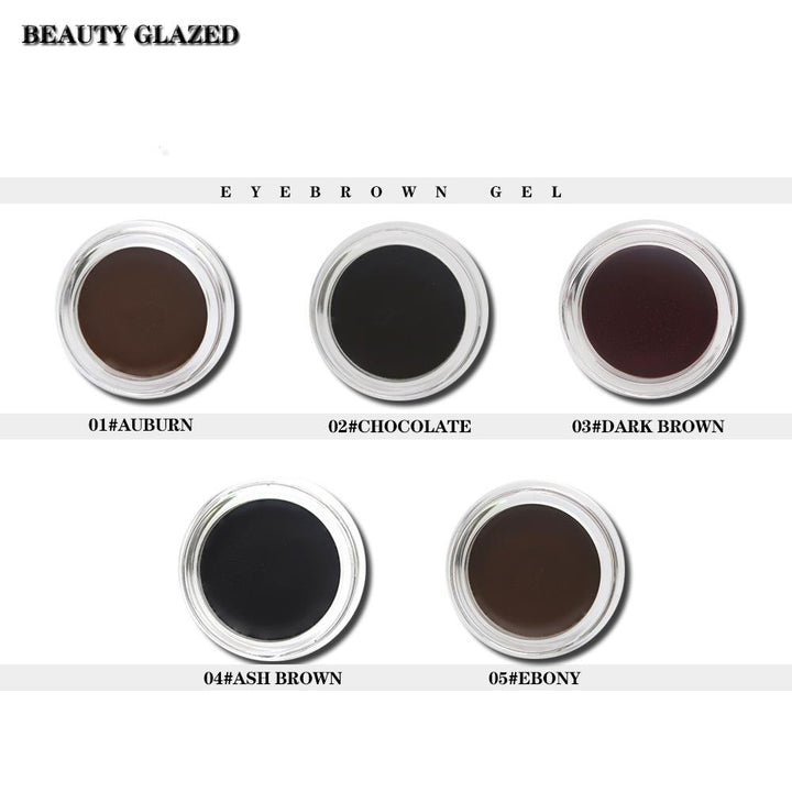 5 COLOR WATERPROOF BROW POWDER VEGAN