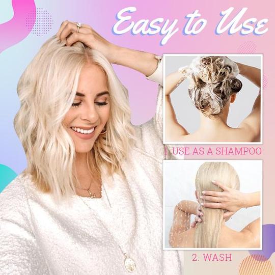 HoneyGlam Hair Coloring Shampoo