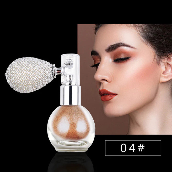 SHIMMERING SPRAY POWDER BODY GLITTER FACE HIGH GLOSS SPRAY HIGHLIGHTER