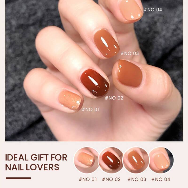 Twelve Constellation Series Four Color Solid Nail Polish